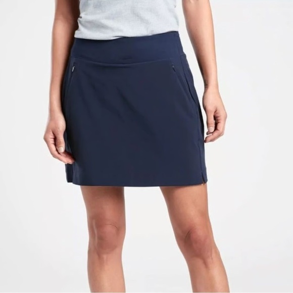 Athleta Dresses & Skirts - Athleta Dark Blue Mini Skirt Like new !
